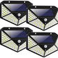Solcellsdriven vägglampa