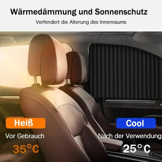 🏆SIST REA DAG 50 % RABATT🔥Magnetiskt solskydd för bilens sidofönster med universell passform