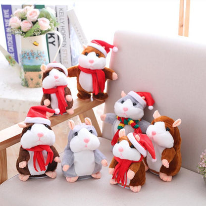 🐹50% RABATT🎄 Bedårande talande hamsterleksak, ny julutgåva, rolig present till barn