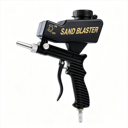 💨50% RABATT✨Bärbar pneumatisk sandblästringspistol, rengör rost och färg effektivt💥