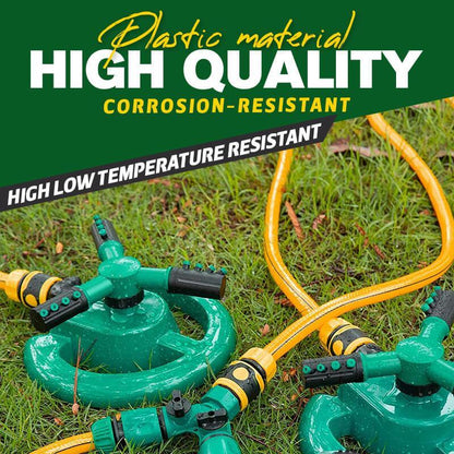 💦 NU 50% RABATT HALVA PRISET 🌿 360-graders roterande trädgårdssprinkler ✨ Automatisk vattenfördelare för gräsmatta, trädgård och blommor🏡