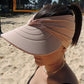 👒 50% RABATT! ☀️ Solhatt för Kvinnor – Bred Brätte, Andningsbar & Perfekt För Stranden, Trädgården Och Varma Sommardagar 🏖️