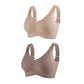 🎁Köp 1 få 1 gratis💕Ribbad push-up-bh utan bygel för kvinnor, med justerbar passform