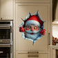 🎅50% RABATT❄️Kreativa julväggdekaler, enkel att sätta upp och ta bort🎁🎄