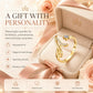 💍 50% RABATT! ✨ Justerbar Glittrande Initialring för Kvinnor – Välj Din Egen A–Z – Perfekt Som Present & Personlig Accessoar 🌸
