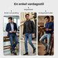 👖 55% RABATT! 🔥 Moderna Stretchjeans i Slim Fit – Vintage-tvättad, Bekväm Stretch & Perfekt för Vardagsbruk 💙