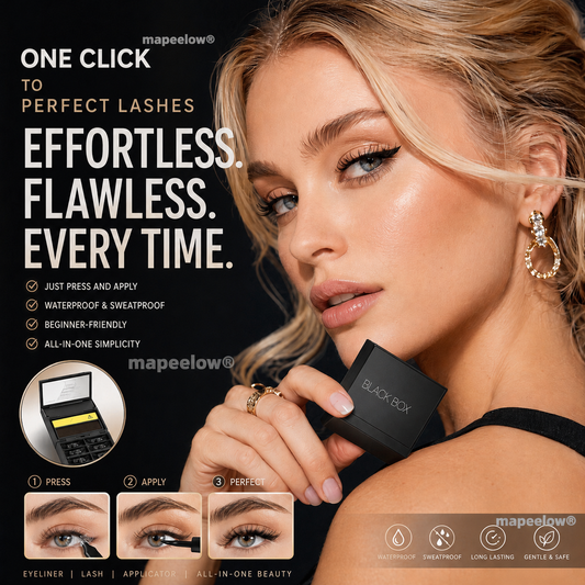 ✨50% RABATT NU! ✨3-i-1 Eyeliner och Undre Fransstämpelkit