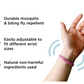Myggavvisande armband – 12-pack