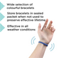 Myggavvisande armband – 12-pack