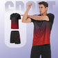 Sportset för herr med T-shirt & shorts