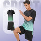 Sportset för herr med T-shirt & shorts