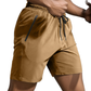 Herrshorts med Bokstavstryck och Dragsko i Midjan
