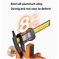 🔥Justerbar Aluminiumlegering Skåpdörr Installationspositionerare för 7-40mm🔧