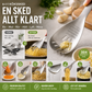 🍳 50 % RABATT NU! ✨ Multifunktionell Köksslev i Rostfritt Stål – För Matlagning, Servering & Vardaglig Användning 🥣