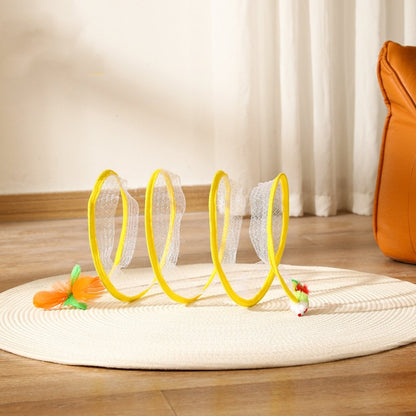 🐱 50 % RABATT JUST NU! ⏰ CattyCoil Safe Toy – Slitstark, fjädrande och interaktiv – Håller katterna aktiva och underhållna – perfekt för lek inomhus och för att hoppa på 🐾