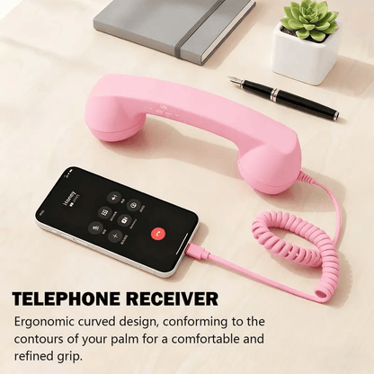 📞 50% RABATT NU! ✨ Retro telefonlur – nostalgi, mindre strålning & enkel anslutning – perfekt för långa samtal och unika presenter 🤣