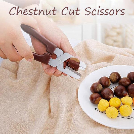 🌰 50% RABATT ✂️ Kastanjesax, snitta kastanjer säkert före rostning 🔥