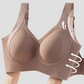 🎁Köp 1 få 1 gratis💕Ribbad push-up-bh utan bygel för kvinnor, med justerbar passform