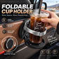 🚗 50% RABATT NU!! 🥤Multifunktionell hopfällbar mugghållare för bildörr, dryckes
