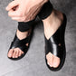 🏖️🔥HEUTE 50% RABATT AUF ALLE MODELLE🔥🏖️ NEUE HERREN-STRANDSANDALEN AUS ECHTEM LEDER™👞🌞