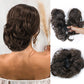 🎀 50% RABATT 💇 Rörig bulleförlängning, voluminöst hårstycke för kvinnor ✨