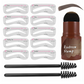 ✨ 50 % RABATT 💄 Perfekta Ögonbryn Mall & Stämpel Kit, snabb och enkel för snygga, välformade ögonbryn