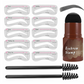 ✨ 50 % RABATT 💄 Perfekta Ögonbryn Mall & Stämpel Kit, snabb och enkel för snygga, välformade ögonbryn