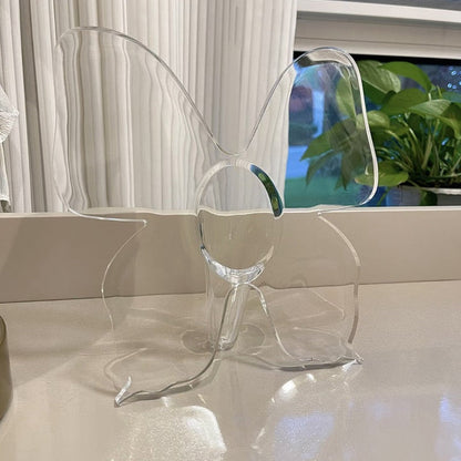 💐✨50% RABATT🦋Transparent fjärilsvas – elegant heminredning🏡