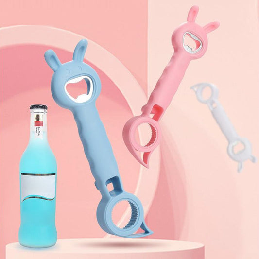 🍾 Köp 1 få 1 gratis!✨ 4-i-1 flasköppnare, mångsidig för olika flaskor🔥