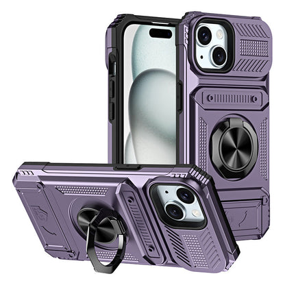 📱 50% RABATT NU! 💳 Telefonfodral med Kortfack & Ringfäste – Säker & Handsfree Bekvämlighet 🚗