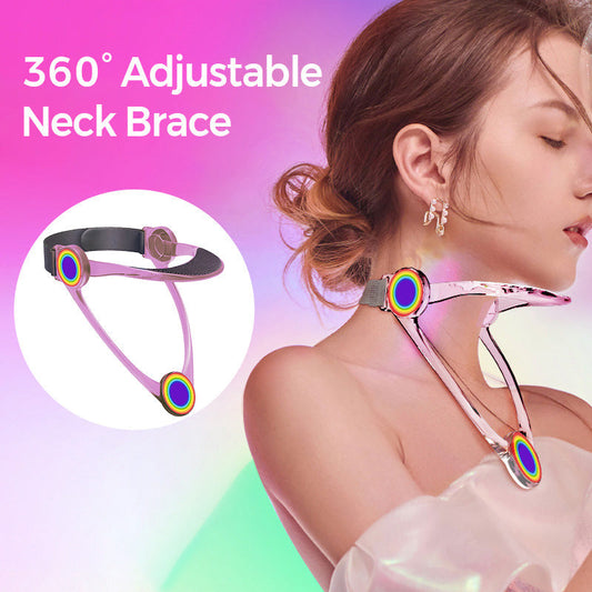 ⚕️ 50% RABATT 🔥 360° justerbart hållningskorrigerare för nacke, certifierad ortopedisk design💆‍♀️