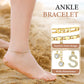 ✨ Köp 1 få 1 gratis! 💛 Lager-på-Lager Guld Ankelarmband för Kvinnor – Rhingsten, Justerbar & Perfekt Strandsmycke 🏖️