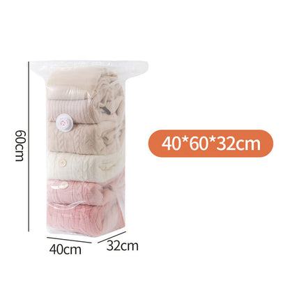 📦 50 % RABATT NU! 💨 Vakuumförvaringspåse utan pump – tryck bara för att komprimera, fukt- och vattentät & luktfri för kläder ✨