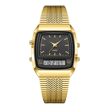 ⌚🌟 50% RABATT! Dual System Multifunktions Digital Sportklocka