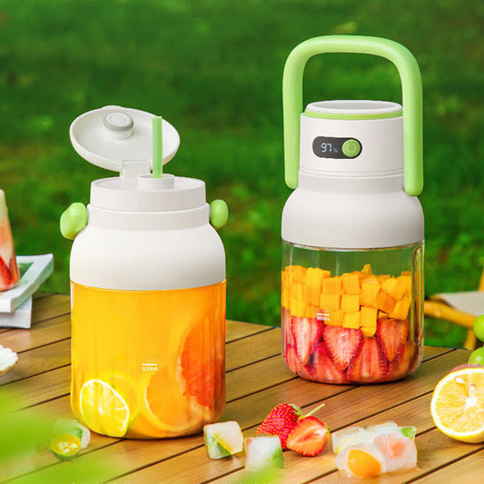 💐50 % RABATT! Multifunktionell laddbar mixer – juice, smoothies & soppor 🥭🥑【Begränsat erbjudande】