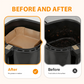 🔥🍗 50 % RABATT! Engångsbakplåtspapper för varmluftsfritöser – non-stick-belagt, värmetåligt, perfekt för Airfryer. 🛡️💨