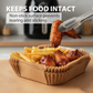 🔥🍗 50 % RABATT! Engångsbakplåtspapper för varmluftsfritöser – non-stick-belagt, värmetåligt, perfekt för Airfryer. 🛡️💨
