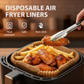 🔥🍗 50 % RABATT! Engångsbakplåtspapper för varmluftsfritöser – non-stick-belagt, värmetåligt, perfekt för Airfryer. 🛡️💨