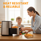 🔥🍗 50 % RABATT! Engångsbakplåtspapper för varmluftsfritöser – non-stick-belagt, värmetåligt, perfekt för Airfryer. 🛡️💨