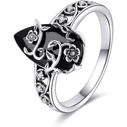 ✨50% RABATT💍Bohemisk vintage ring med blommönster, unik stil för alla tillfällen✨