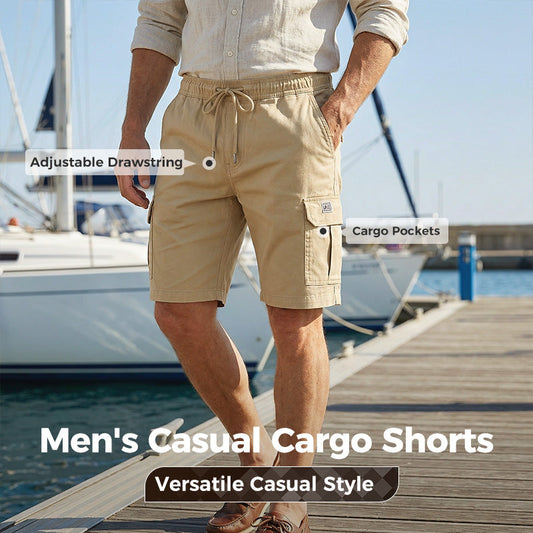 Herrshorts i casual stil med dragsko i midjan