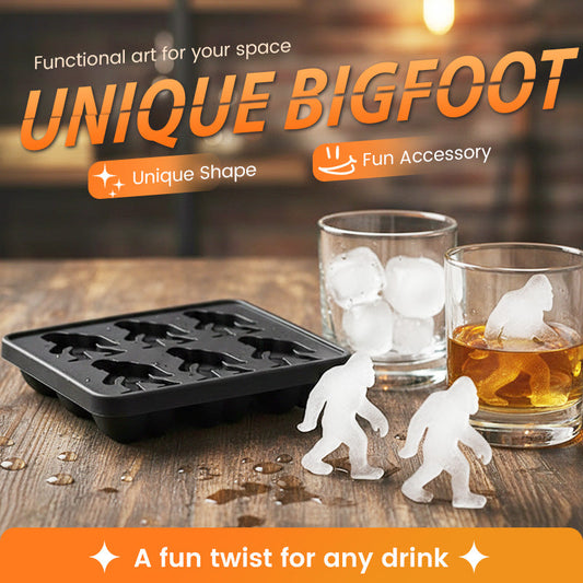 🧊50% RABATT👣 Bigfoot silikonform för isbitar🦍