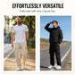 👖 50% RABATT NU! 🛠️ Herr stretchbyxor med fickor – Multi-fickor & dragsko midja – Casual raka byxor – perfekta för jobb, resor eller aktiva dagar 🏃‍♂️