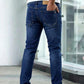 👖 55% RABATT! 🔥 Moderna Stretchjeans i Slim Fit – Vintage-tvättad, Bekväm Stretch & Perfekt för Vardagsbruk 💙