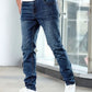 👖 55% RABATT! 🔥 Moderna Stretchjeans i Slim Fit – Vintage-tvättad, Bekväm Stretch & Perfekt för Vardagsbruk 💙