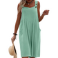 👗 50% RABATT! 🌸 Ärmlös Jumpsuit med Vida Ben För Sommarbrisen – Lätt Tyg, Ledig Passform & Perfekt För En Stilig & Avslappnad Look ☀️