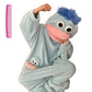 🔥50% RABATT! 🔥Elegans behöver inga ord 🐟Mjuk pyjamas i korallfleece med figurer🧸
