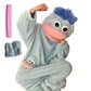 🔥50% RABATT! 🔥Elegans behöver inga ord 🐟Mjuk pyjamas i korallfleece med figurer🧸