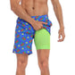 🩳 50% RABATT! 🏃 Herr 2-i-1 Shorts med Komfortfoder – Andningsbar, Stretchig & Perfekt För Sport & Fritid 💪