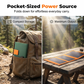 ☀️ 50% RABATT NU! 🔋 Portabel Solpanel med USB-laddning – Hopfällbar, Väderbeständig & 10W Effekt 🏕️